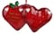 Roman; 4.25" Red Our 1st Christmas Together Hearts Christmas Ornament; Category:Collectible Ornaments; Image:4
